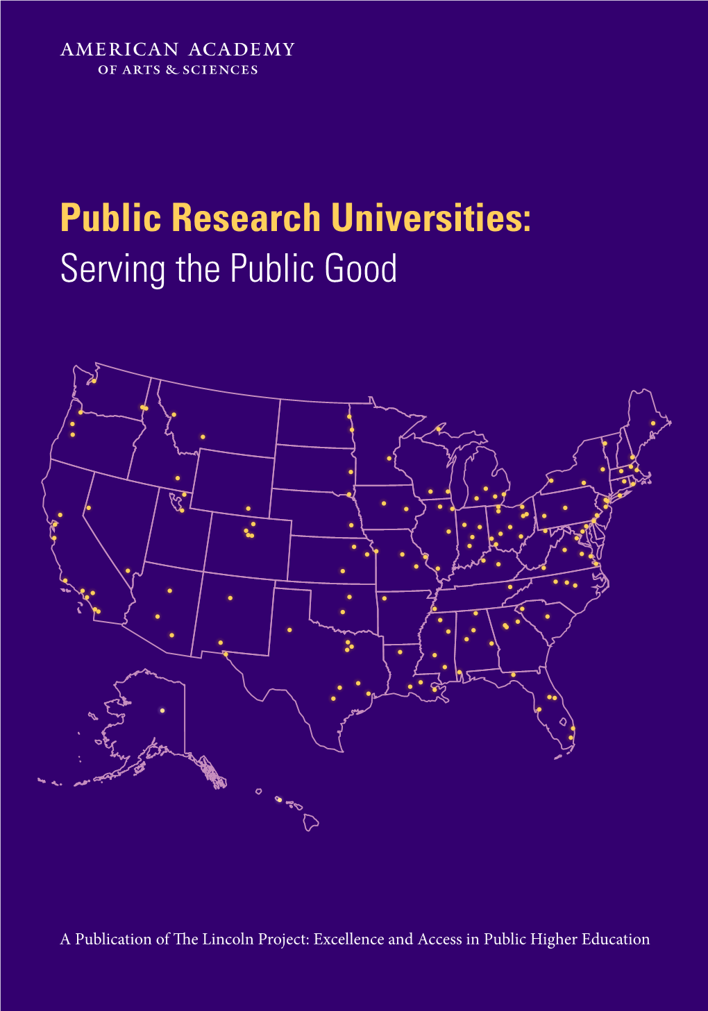 Public Research Universities: Serving the Public Good