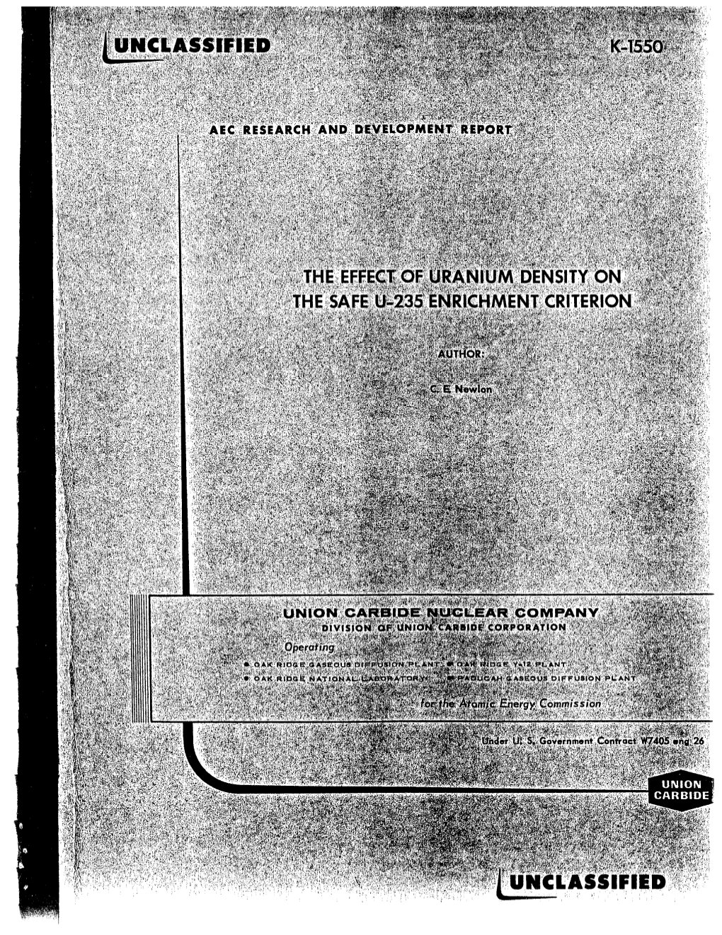 The Effect of Uranium Density on the Safe U-235 Enrichment Criterion