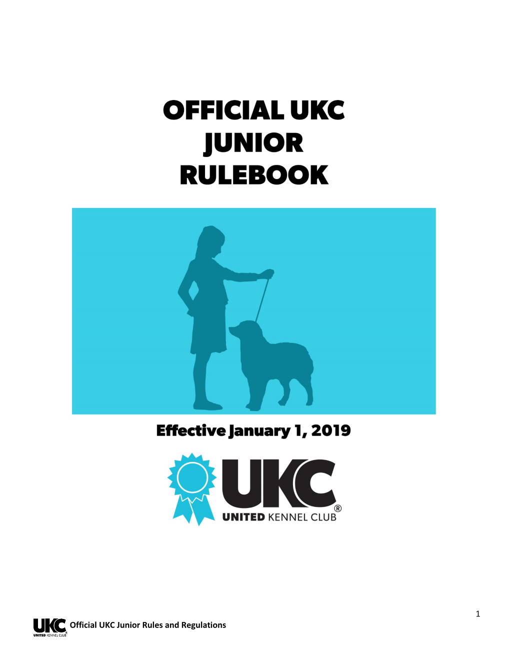 Download the 2019 UKC Junior Program Rulebook (PDF)