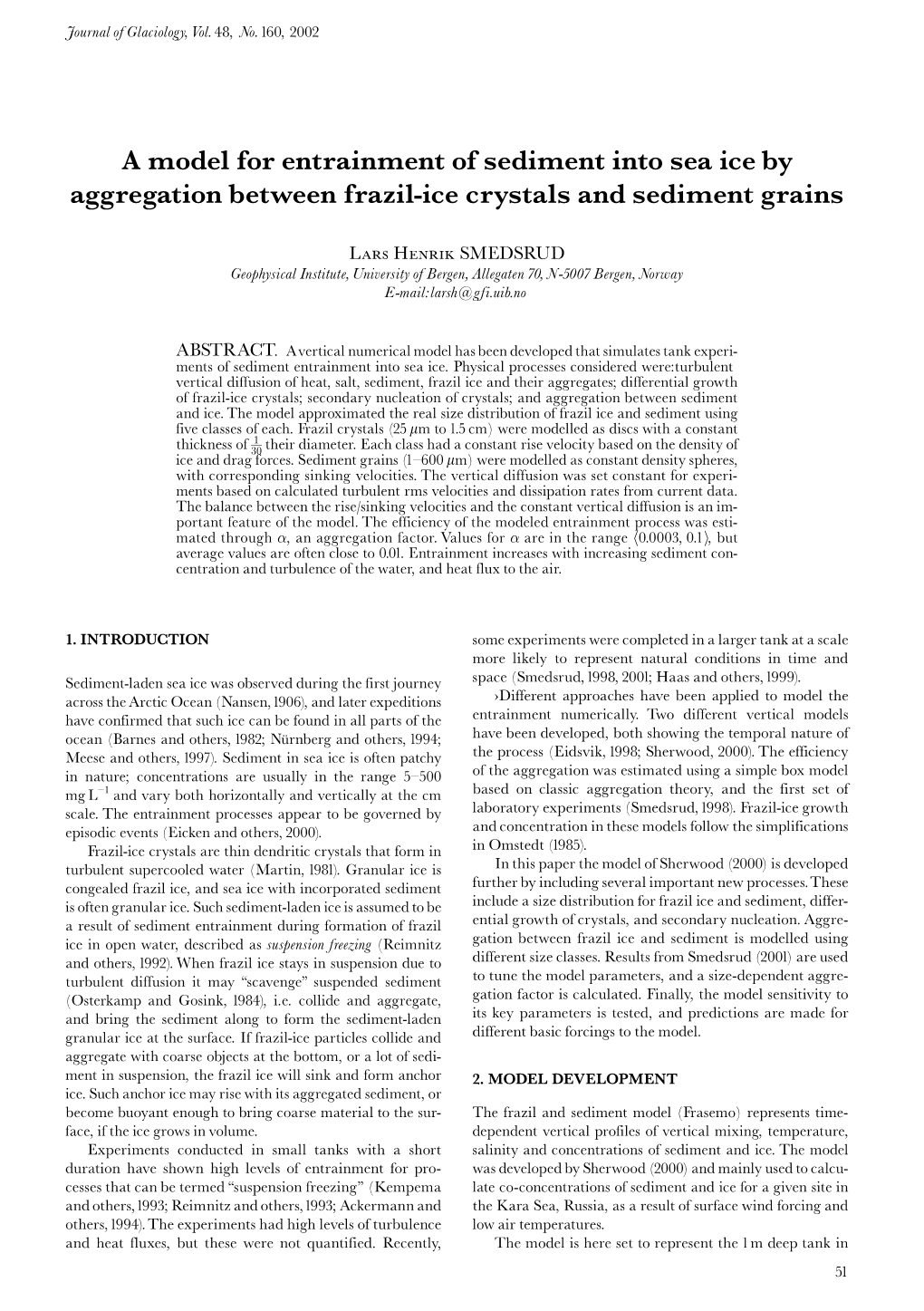 A Model for Entrainment of Sediment Into Sea Ice by Aggregation Between Frazil-Ice Crystals and Sediment Grains