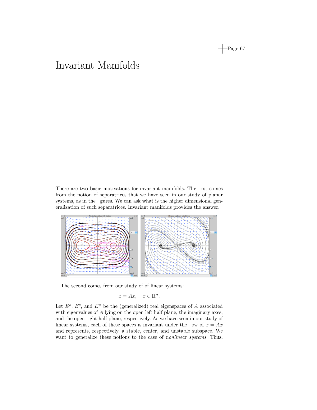 Invariant Manifolds