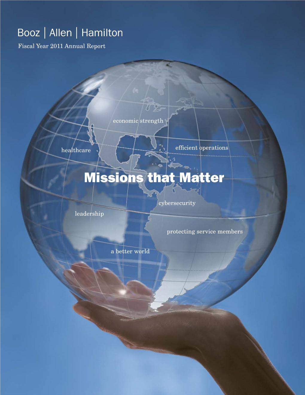 Booz Allen Hamilton Fiscal Year 2011 Annual Report