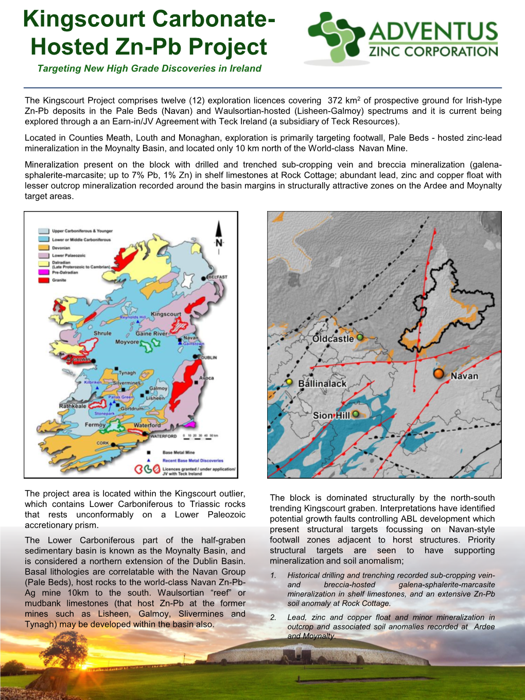 Kingscourt Carbonate-Hosted Zn-Pb Project PDF File