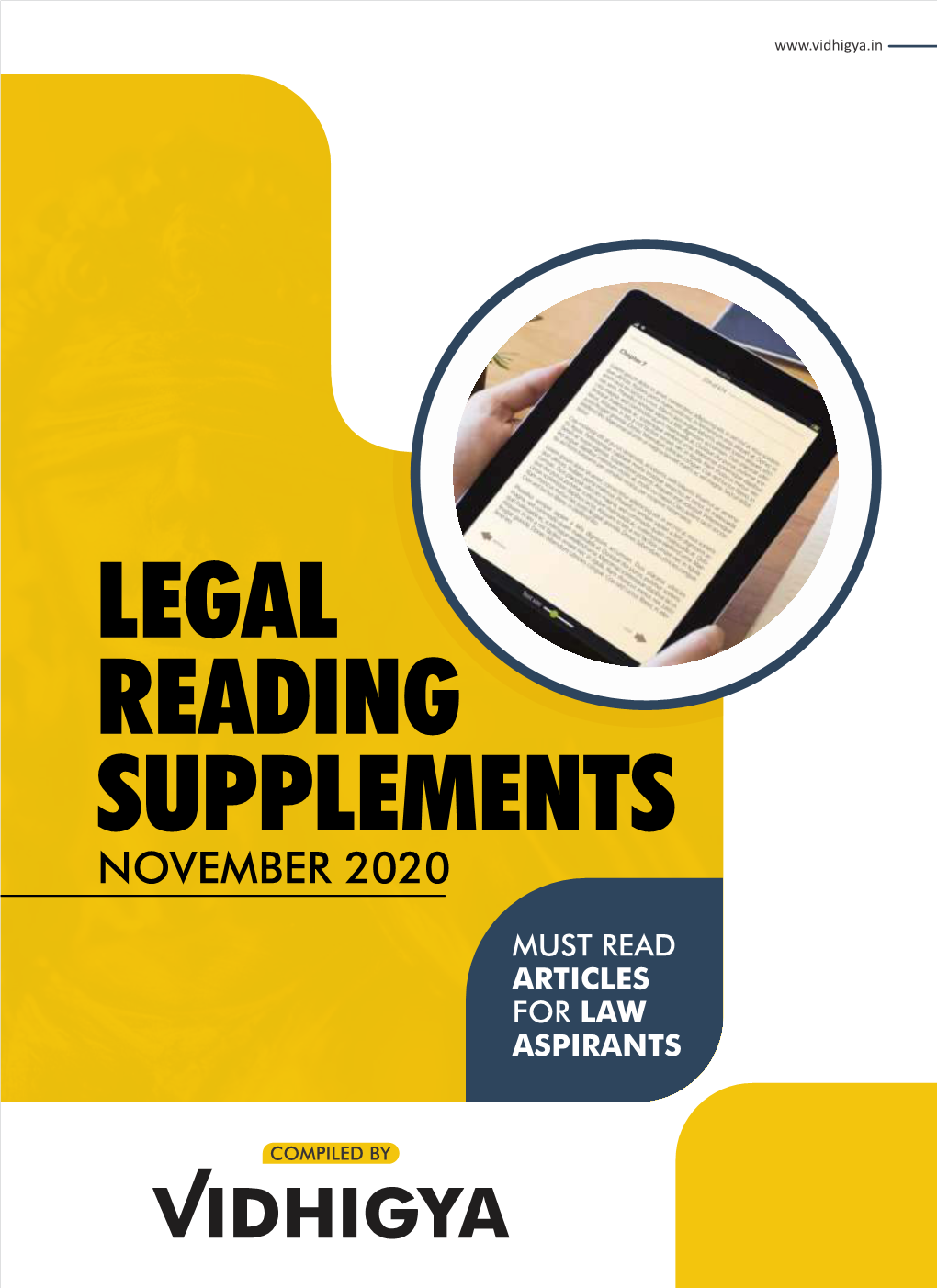 Vidhigya Legal Reading Supplements.Cdr