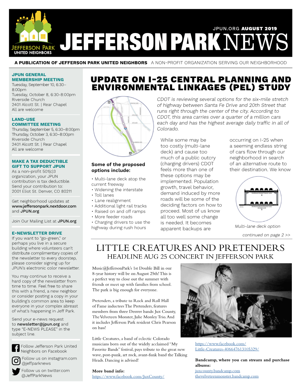 August 2019 Jefferson Park News