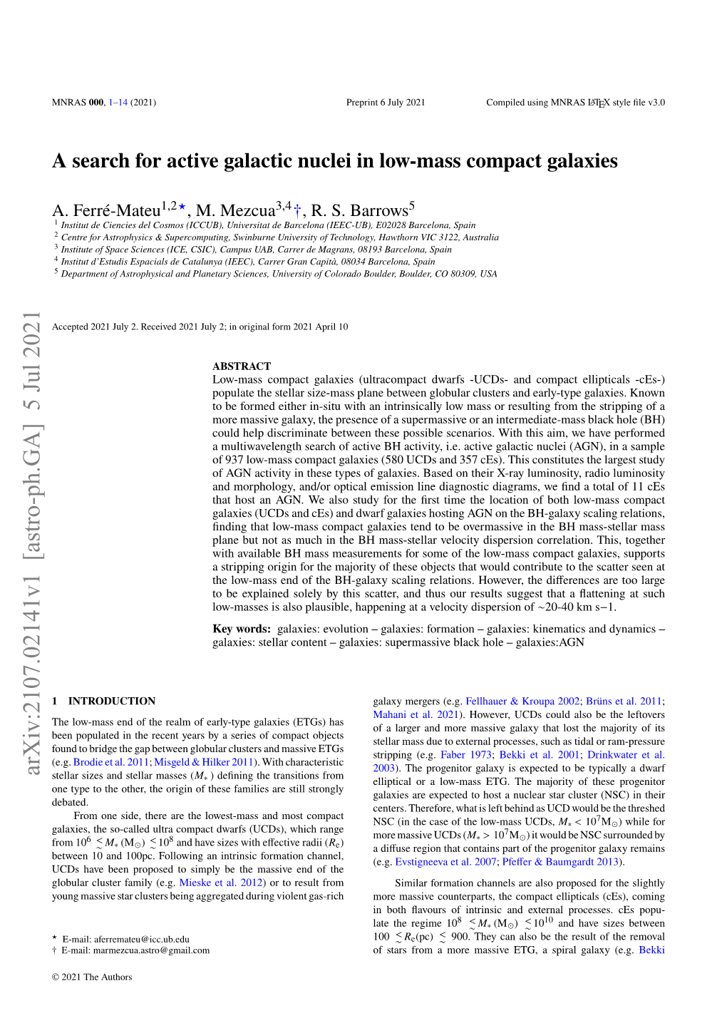 A Search for Active Galactic Nuclei in Low-Mass Compact Galaxies