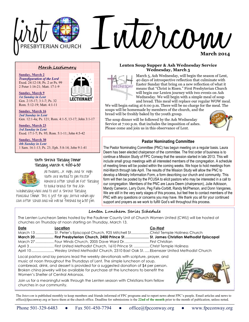 March 2014 Intercom