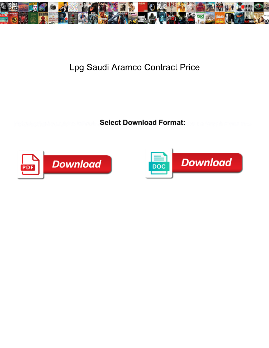 Lpg Saudi Aramco Contract Price