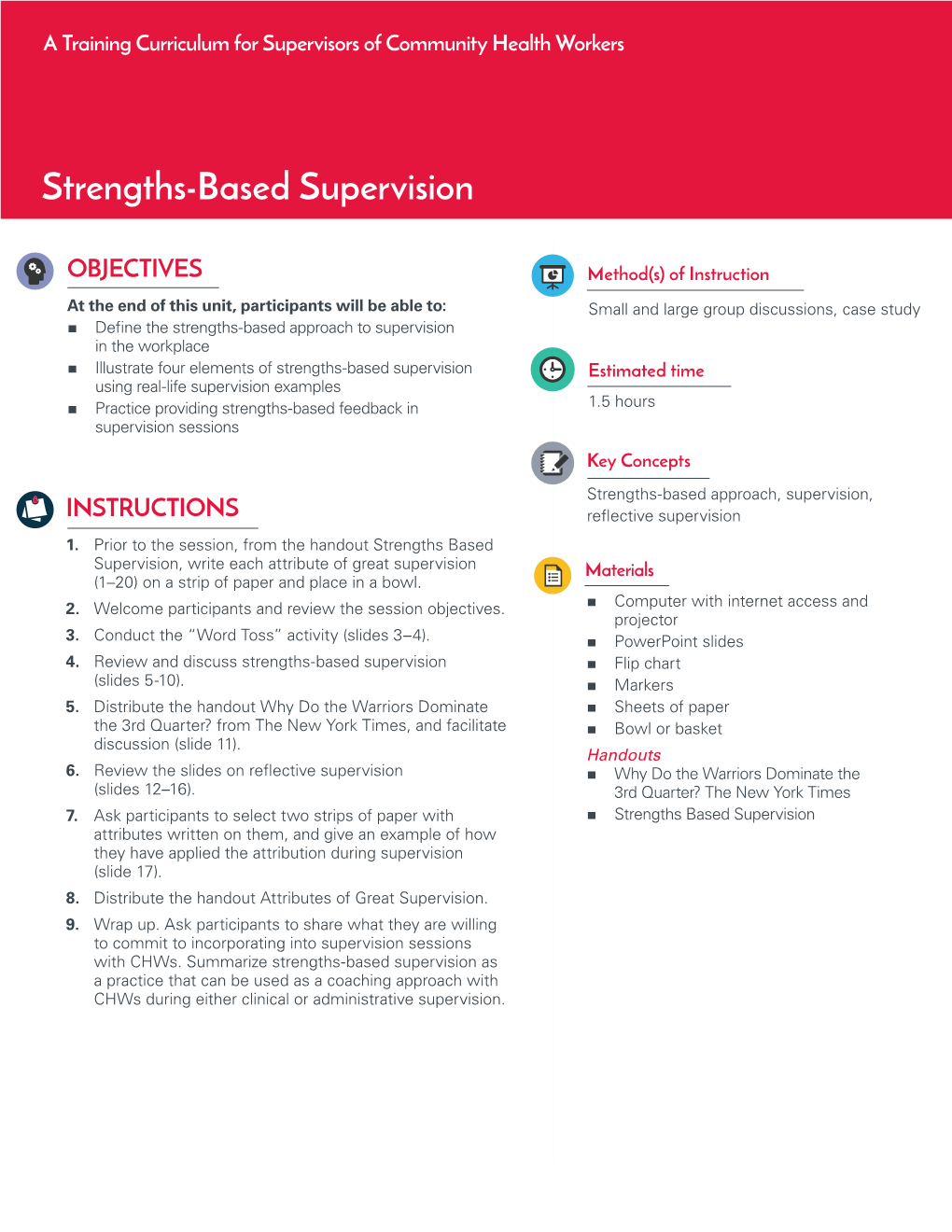 Strengths-Based Supervision