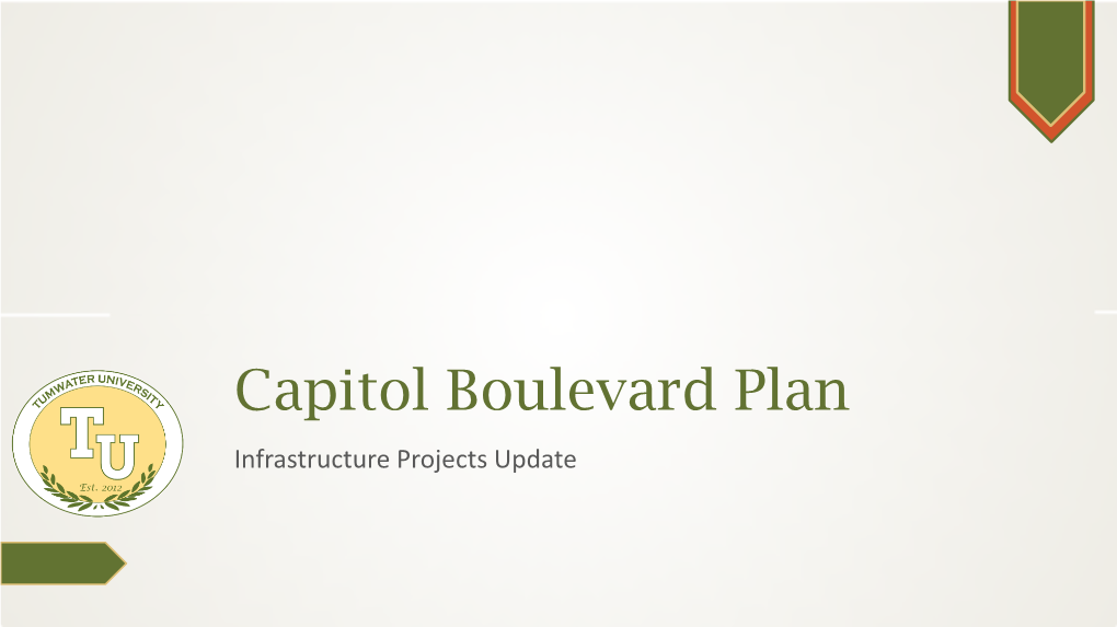 Capitol Boulevard Plan Infrastructure Projects Update Chat Ribbon and Poll
