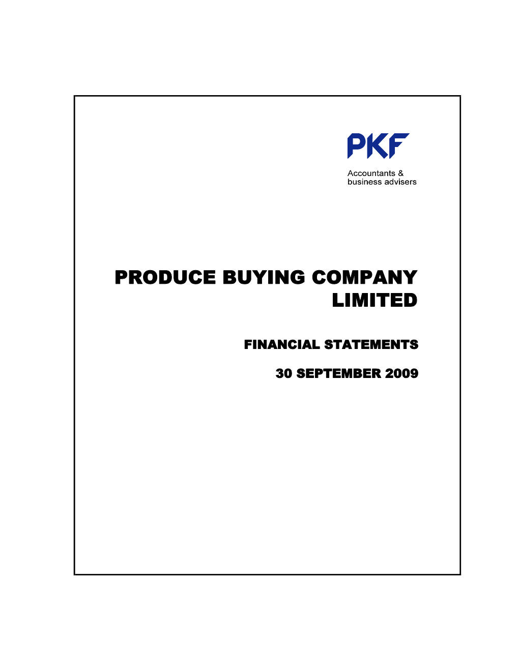 Produce Buying Company Limited