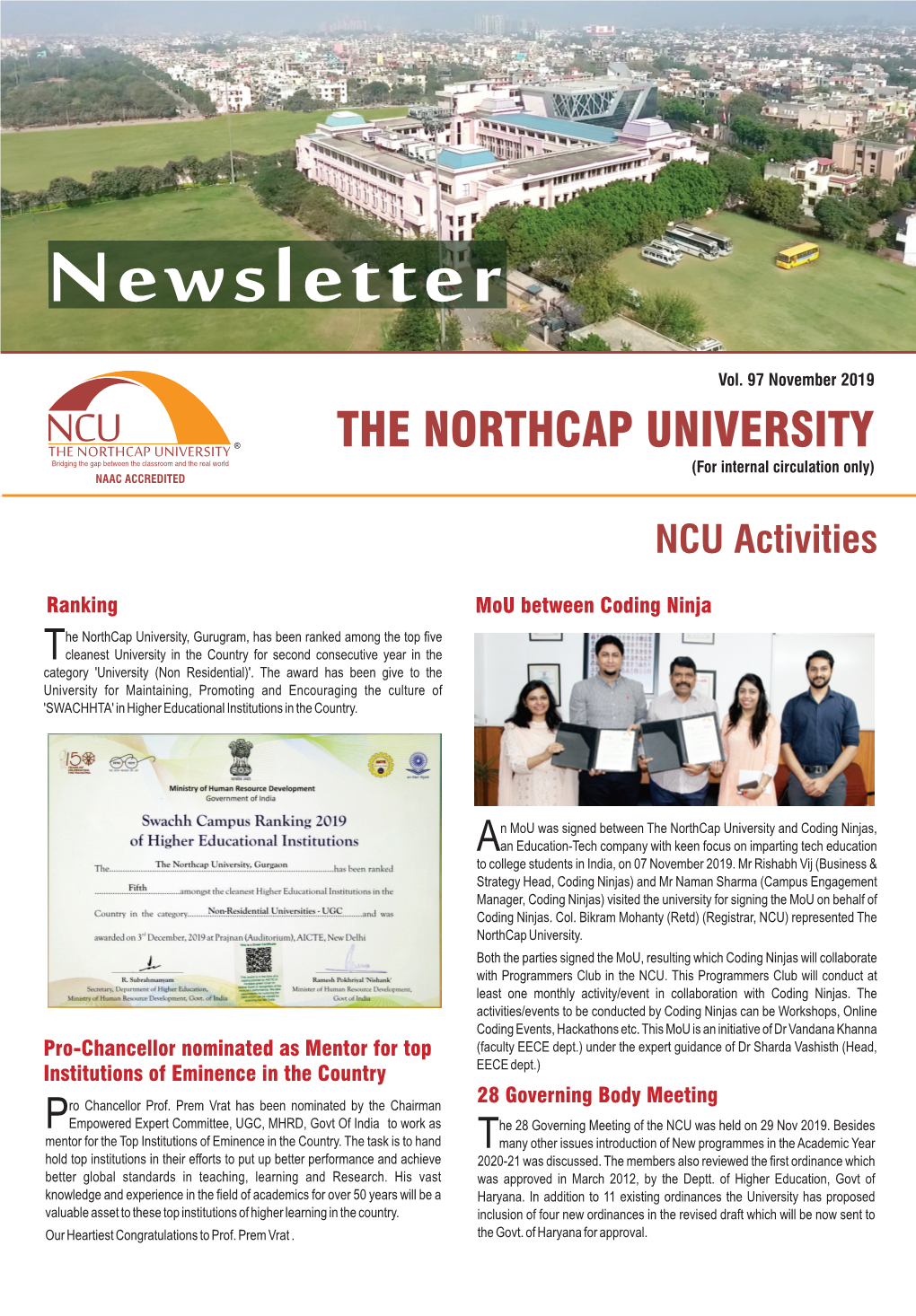 News Letter Month of November 2019.Cdr