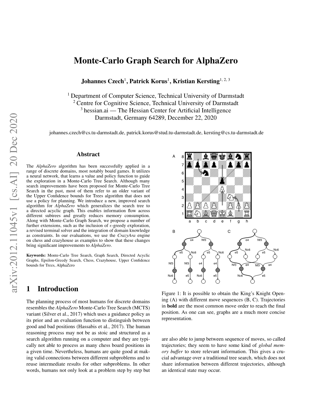 Monte-Carlo Graph Search for Alphazero