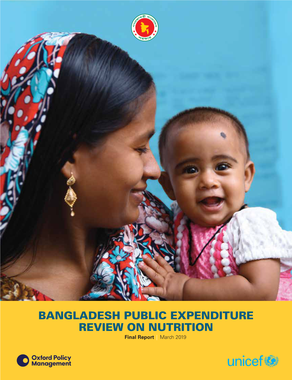 BANGLADESH PUBLIC EXPENDITURE REVIEW on NUTRITION Final Report | March 2019