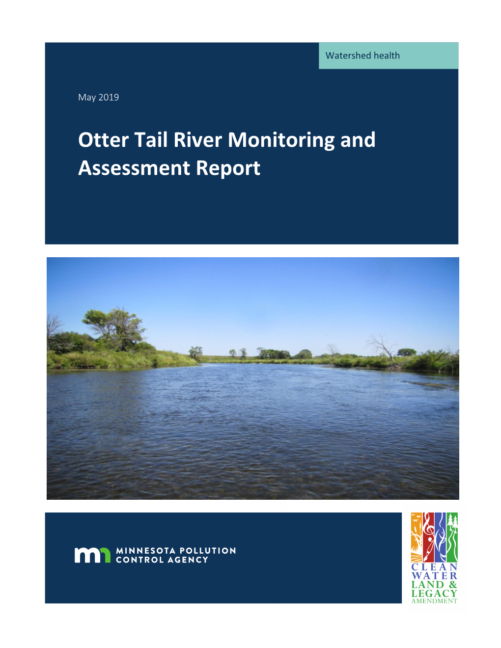 Otter Tail River Watershed Monitoring and Assessment Report