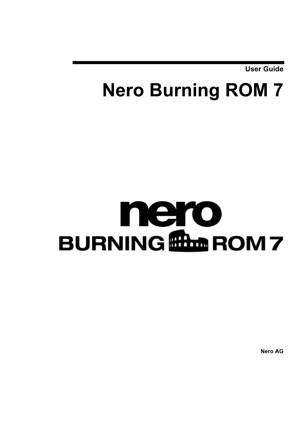 Nero Burning ROM 7