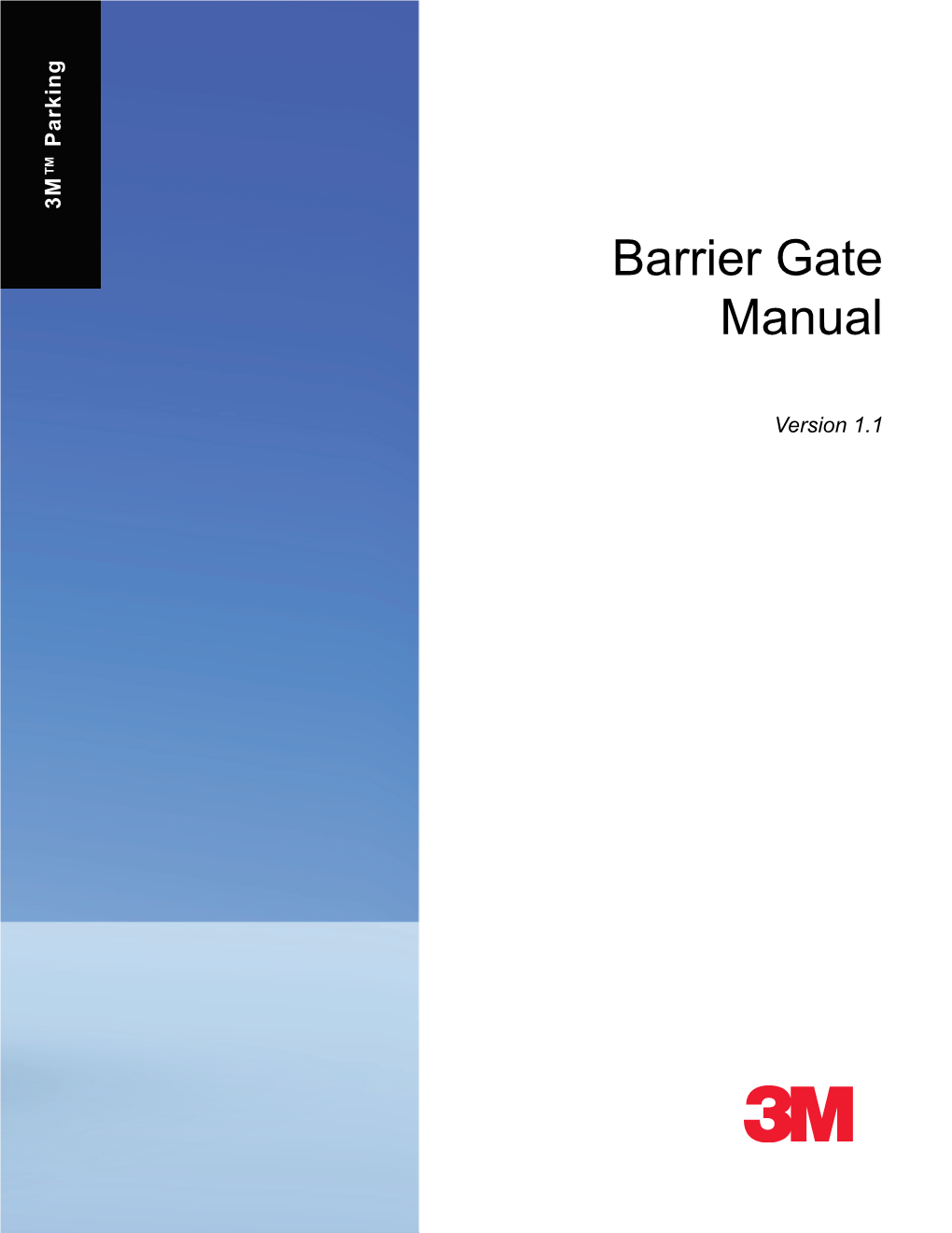 Barrier Gate Manual