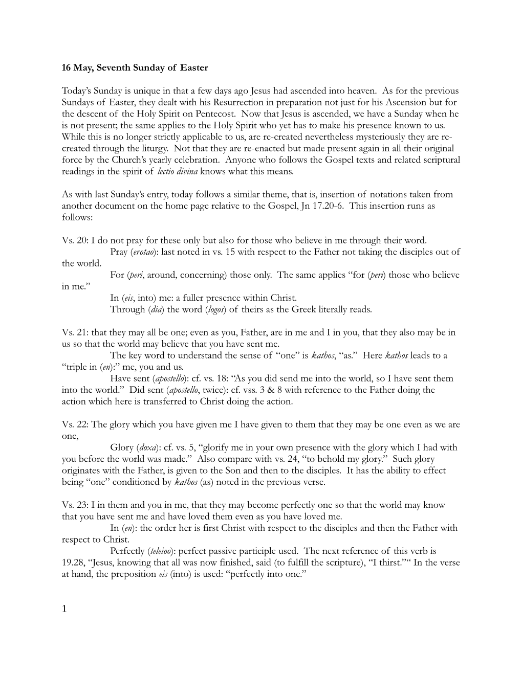 Liturgical Reflections 2010 Part 2.Pdf