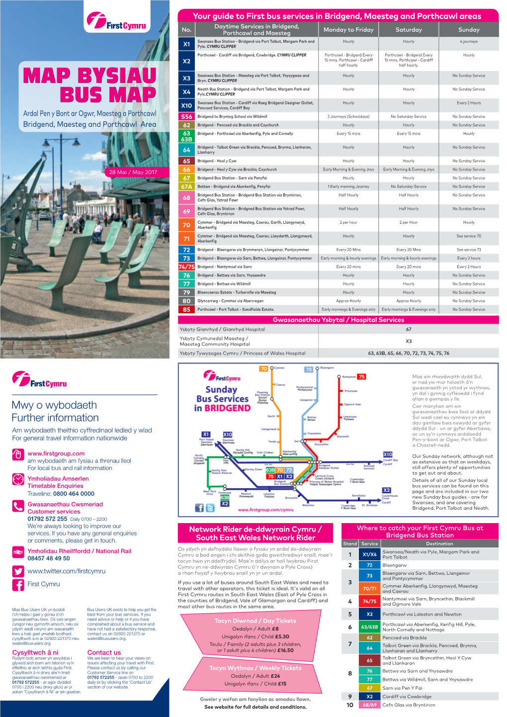 Bridgend Network Map 2017-Web