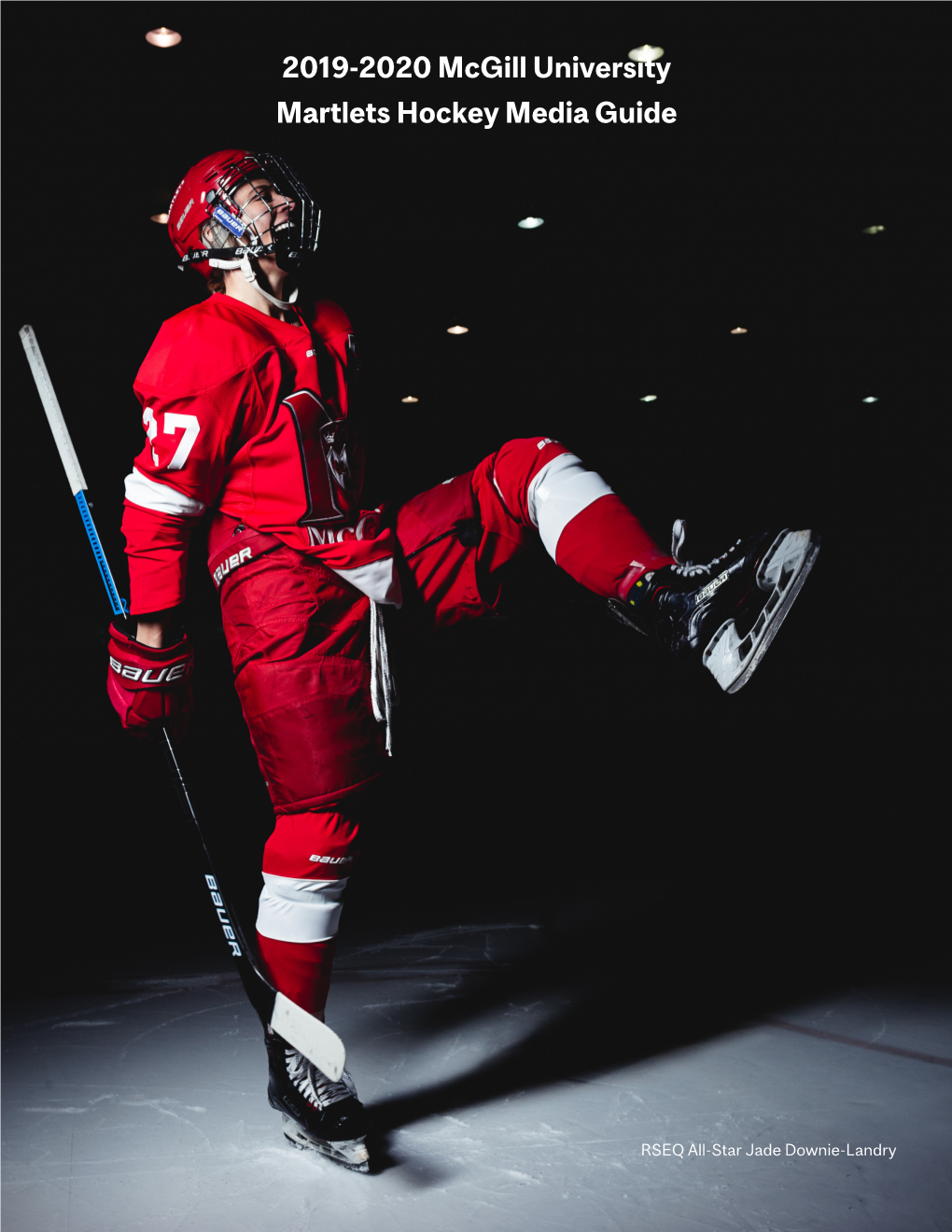 2019-2020 Mcgill University Martlets Hockey Media Guide
