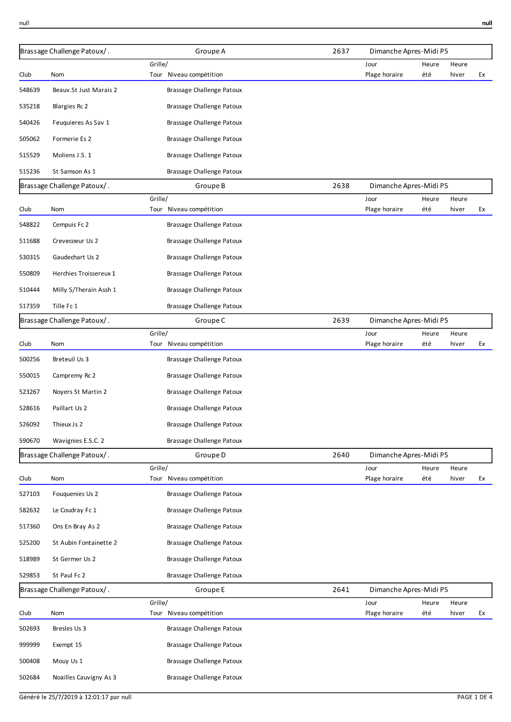 Groupe a 2637 Dimanche Apres-Midi P5 Brassage Challenge Patoux