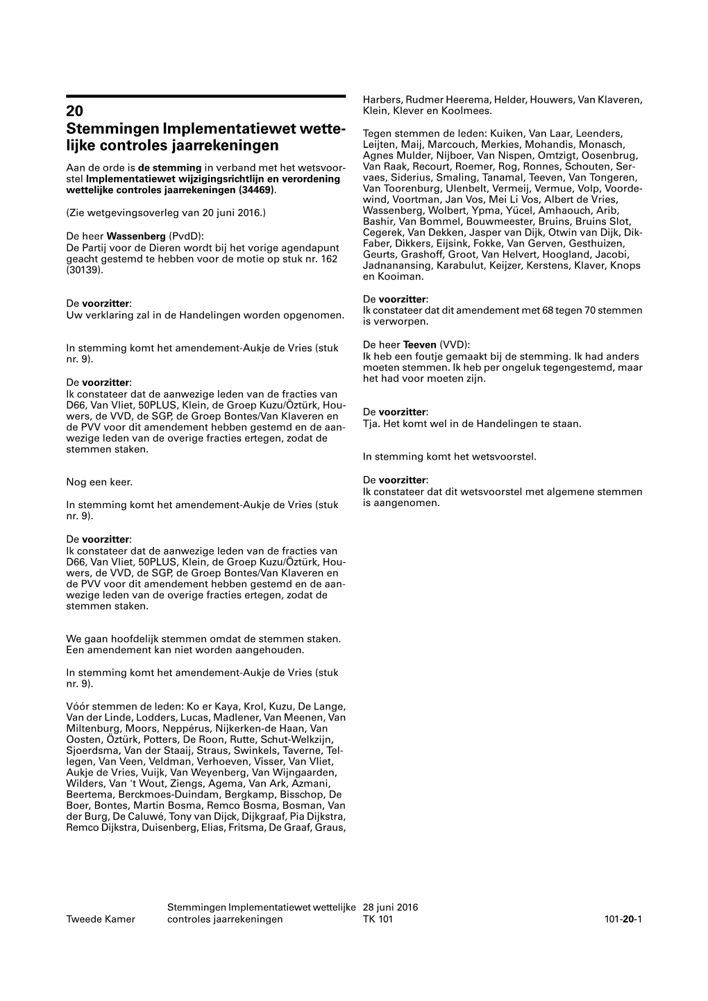 Stenogram Download Stemmingen Implementatiewet Wettelijke