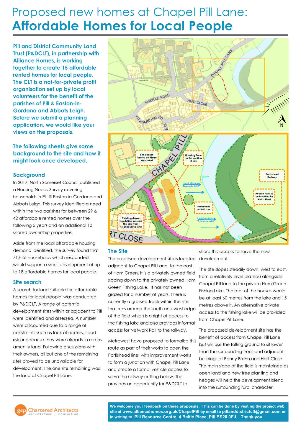 Proposed New Homes at Chapel Pill Lane: Affordable Homes for Local People