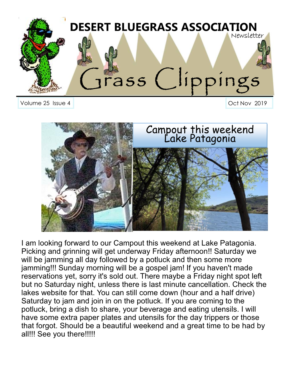 Grass Clippings Volume 25 Issue 4 Oct Nov 2019