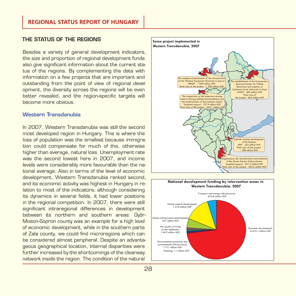 28 Regional Status Report of Hungary