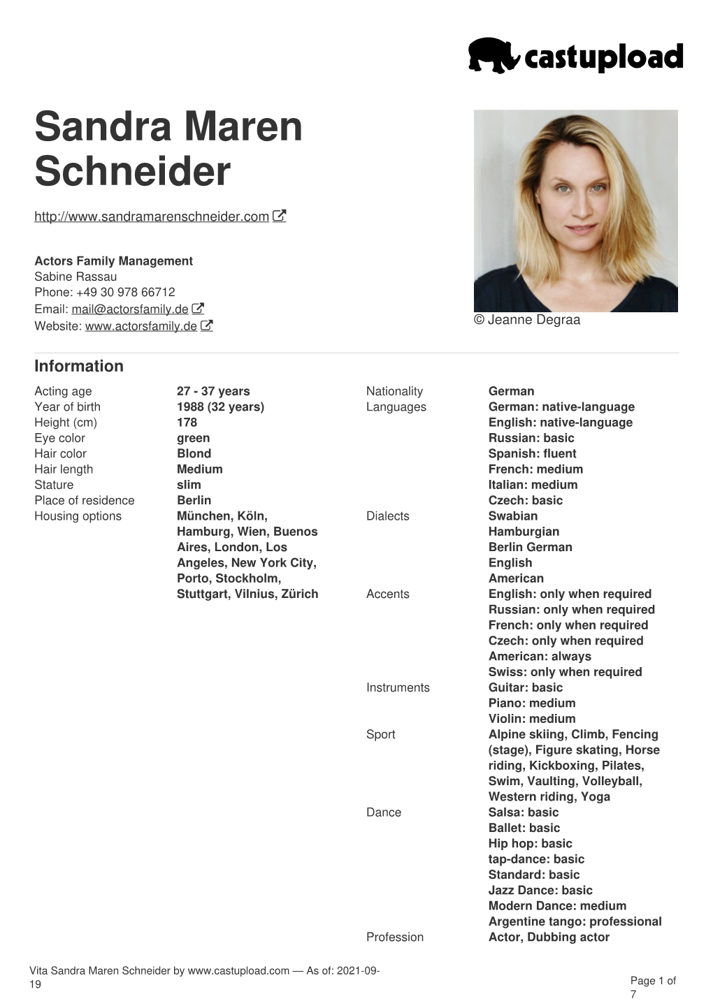 Sandra Maren Schneider