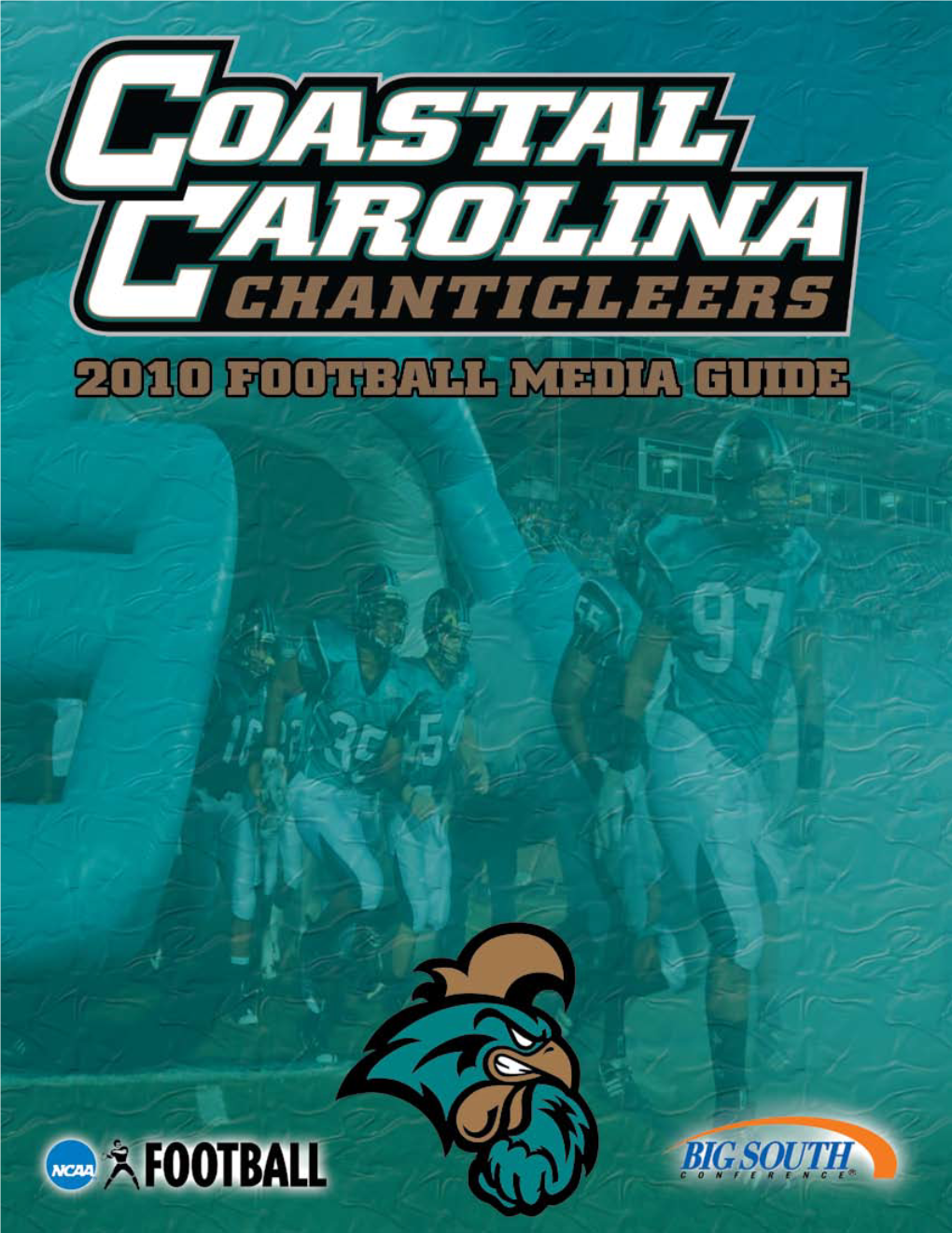 Coastal Carolina University Chanticleers 2010 Alphabetical Football Roster