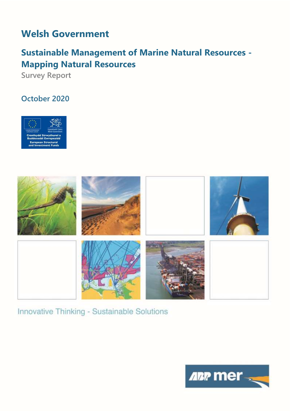 Sustainable Management of Marine Natural Resources - Mapping Natural Resources Survey Report