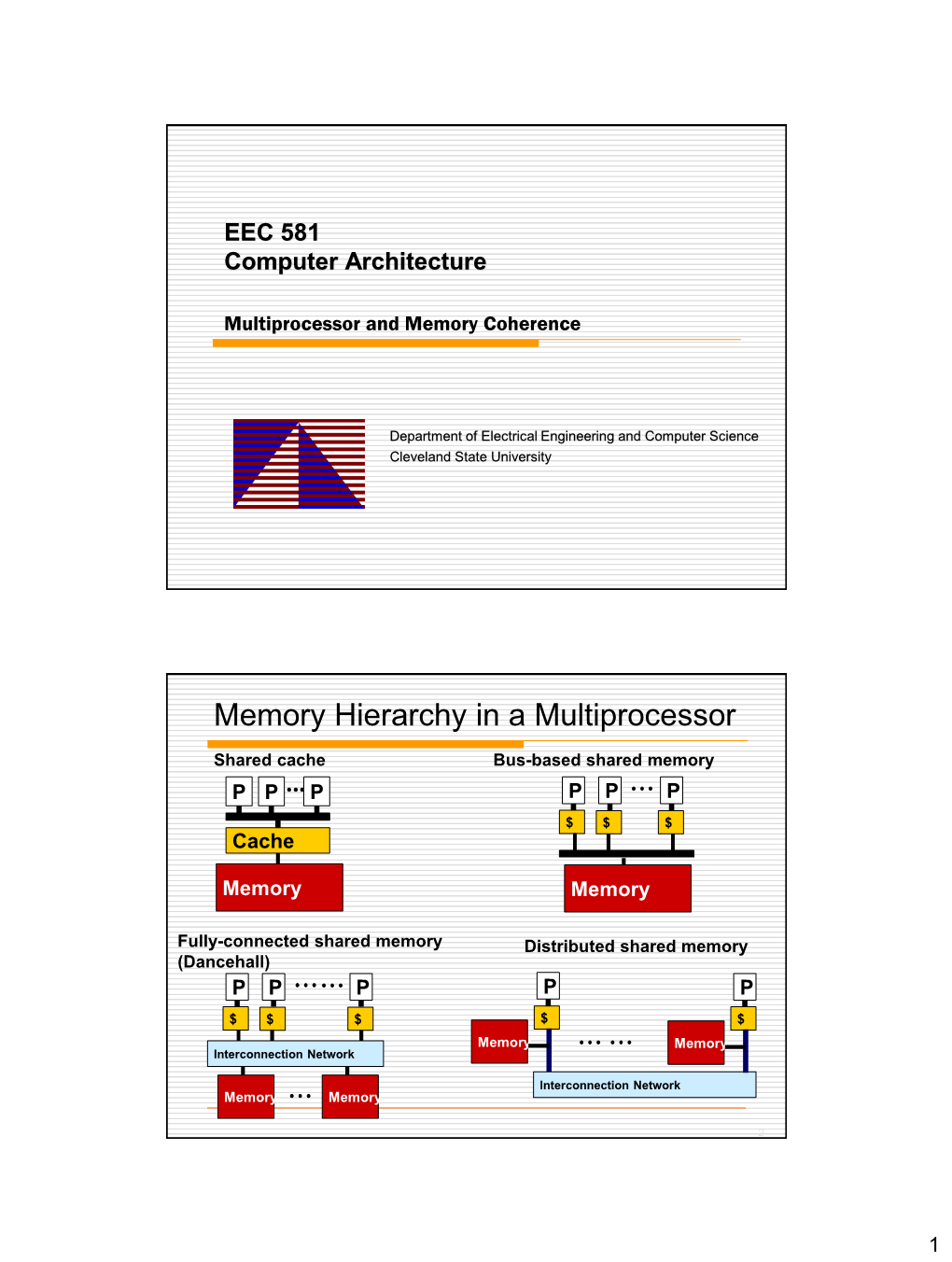 Introduction and Cache Coherency