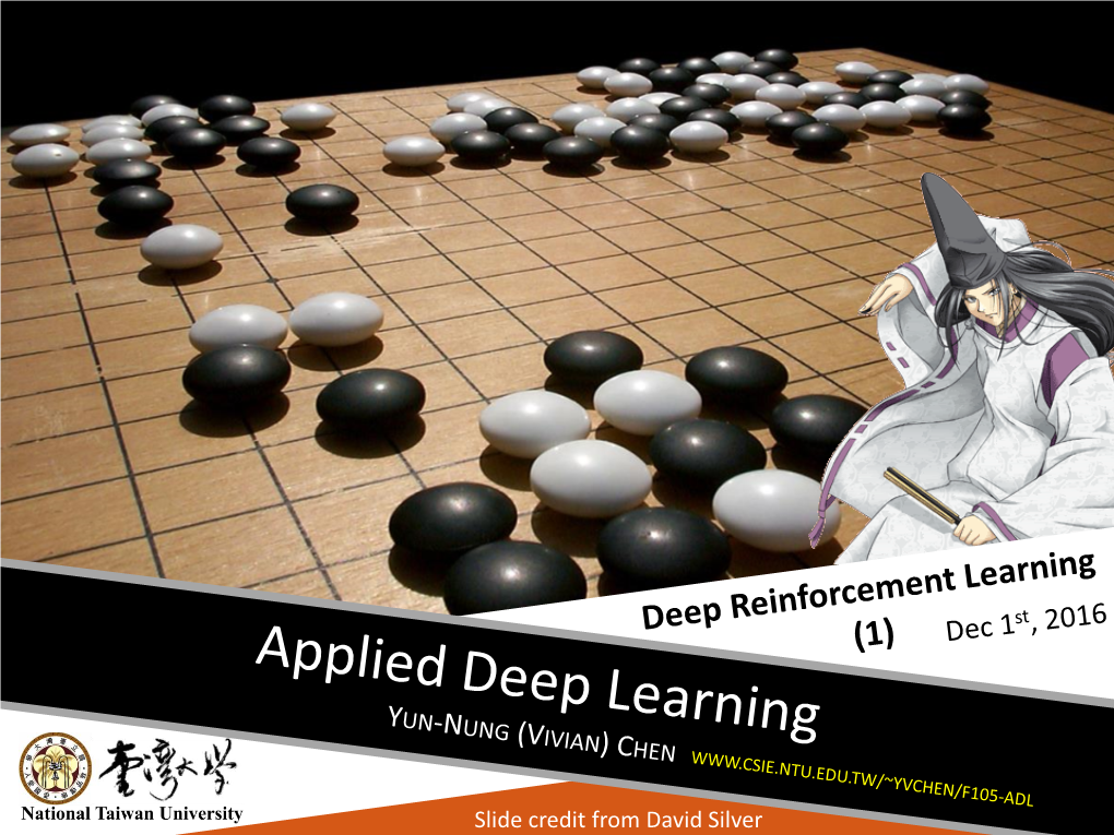 Deep Reinforcement Learning 1