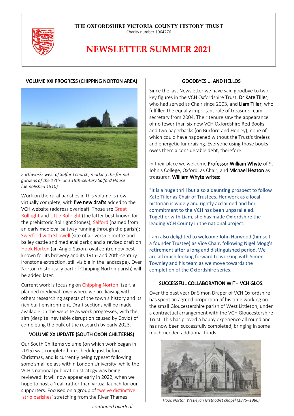 Newsletter Summer 2021