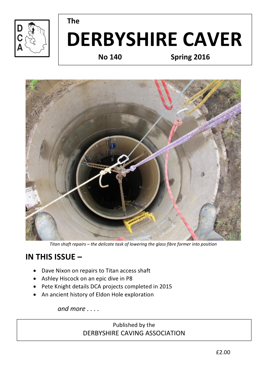 The Derbyshire Caver No