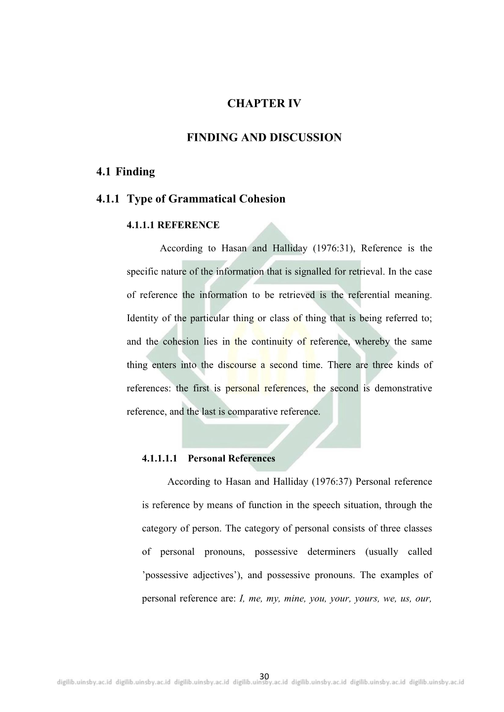 CHAPTER IV FINDING and DISCUSSION 4.1 Finding 4.1.1