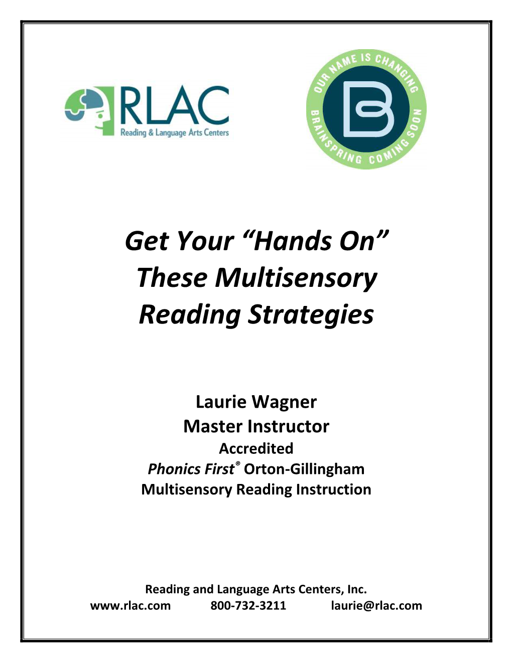 Get Your “Hands On” These Multisensory Reading Strategies