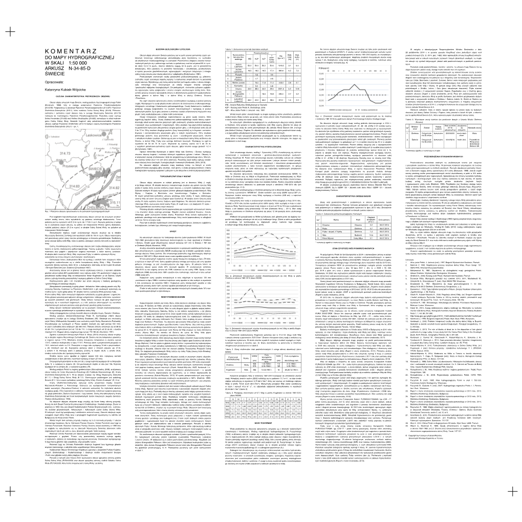 KOMENTARZ Powierzchnia [Ha] 22 Października 2014 R