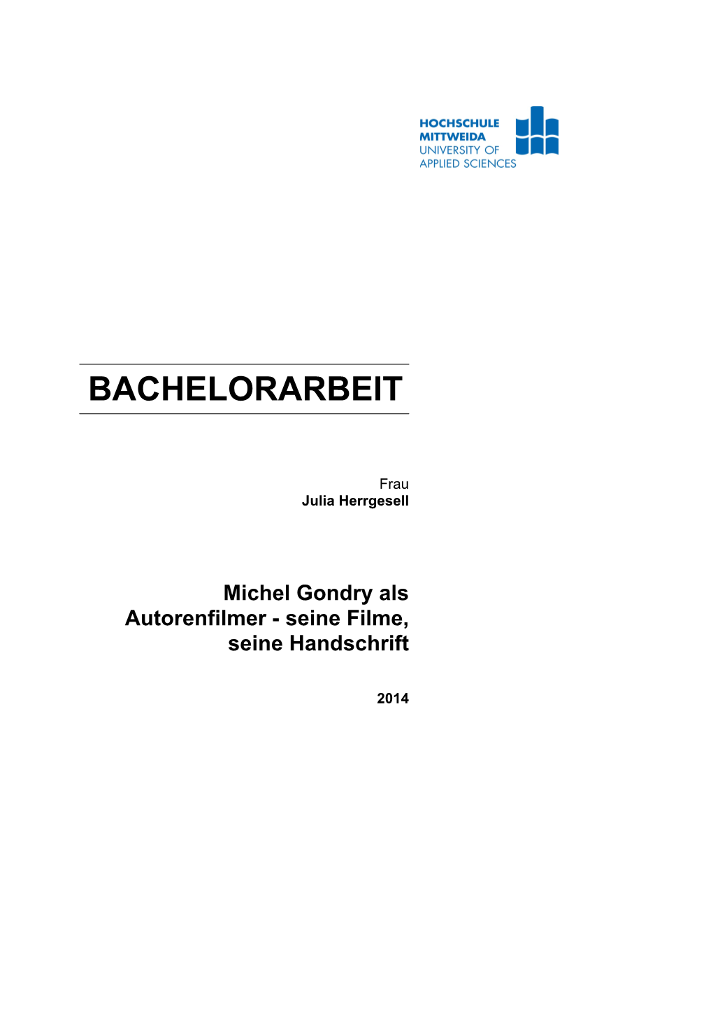 Michel Gondry Als Autorenfilmer - Seine Filme, Seine Handschrift