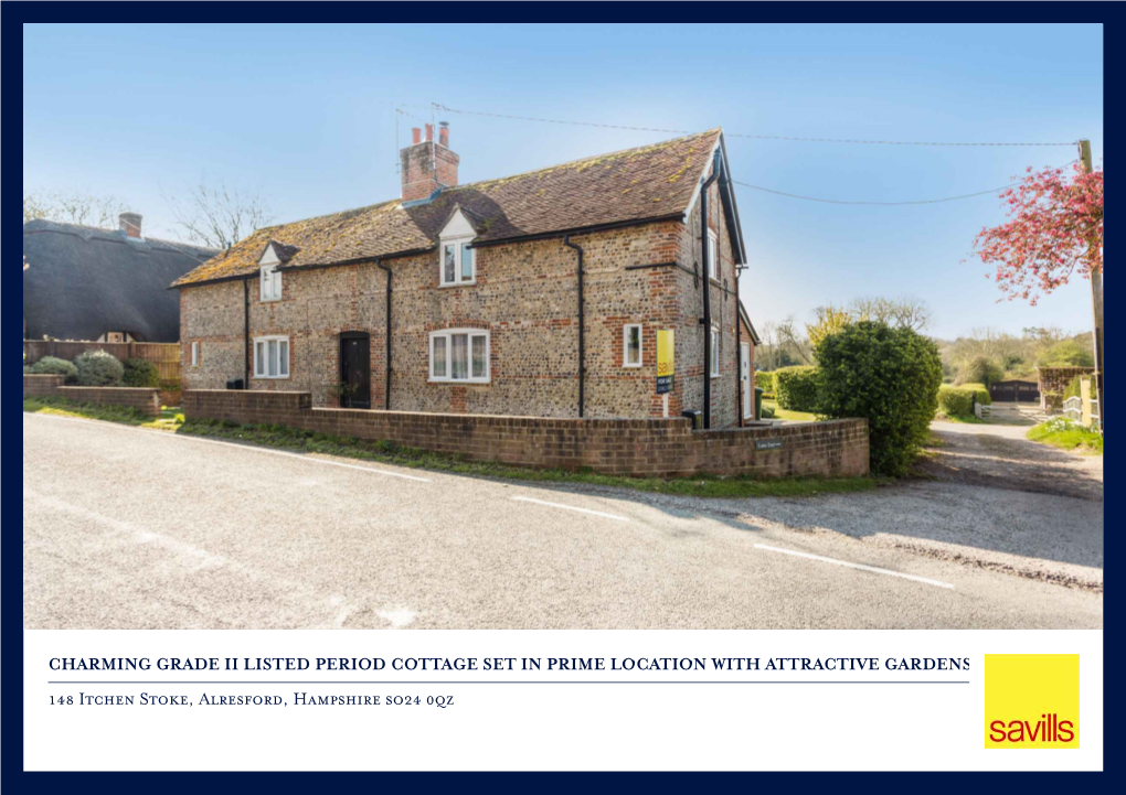 Charming Grade Ii Listed Period Cottage Set in Prime