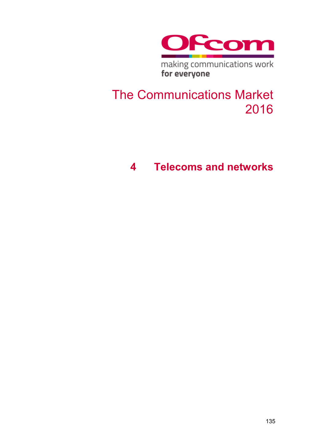 The Communications Market 2016
