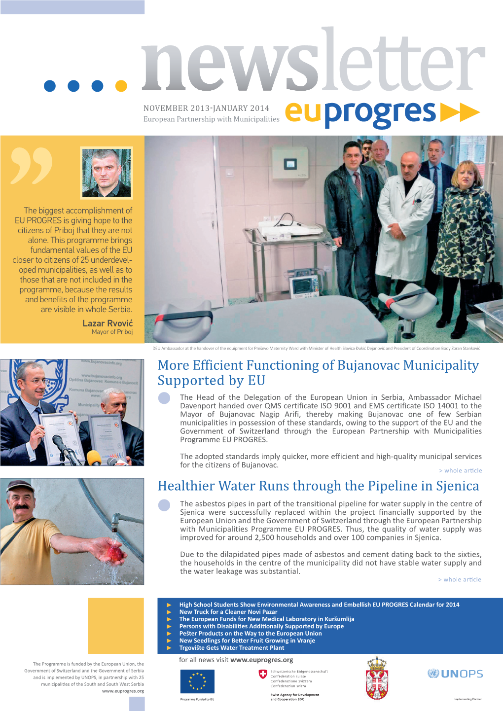 Newsletter 12, February 2014