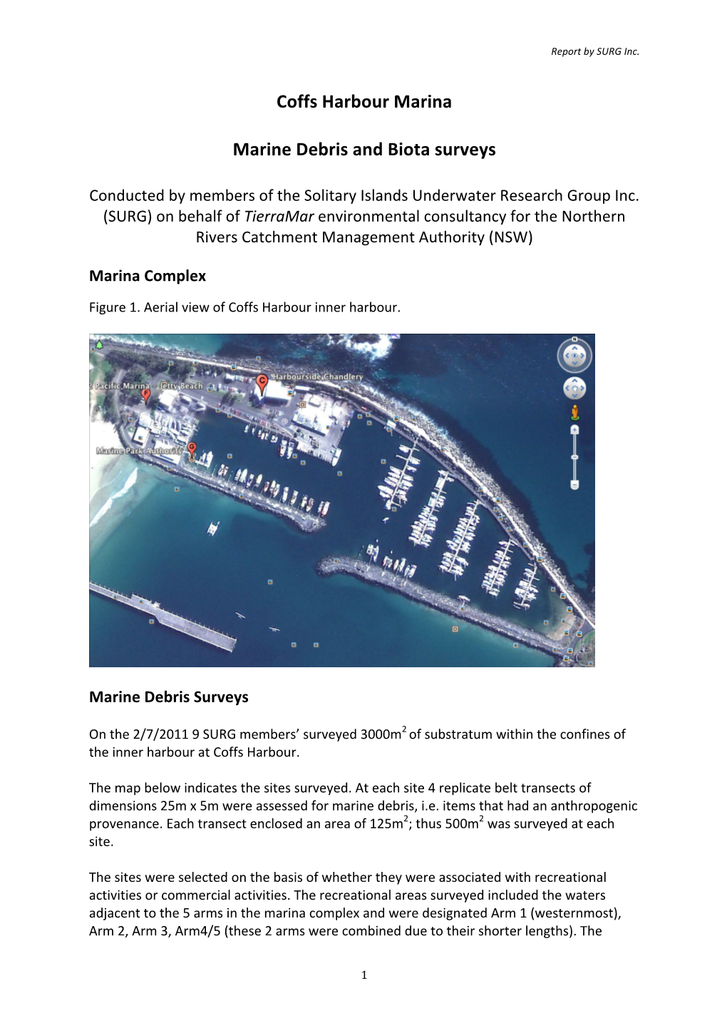 Coffs%Harbour%Marina% % Marine%Debris%And%Biota