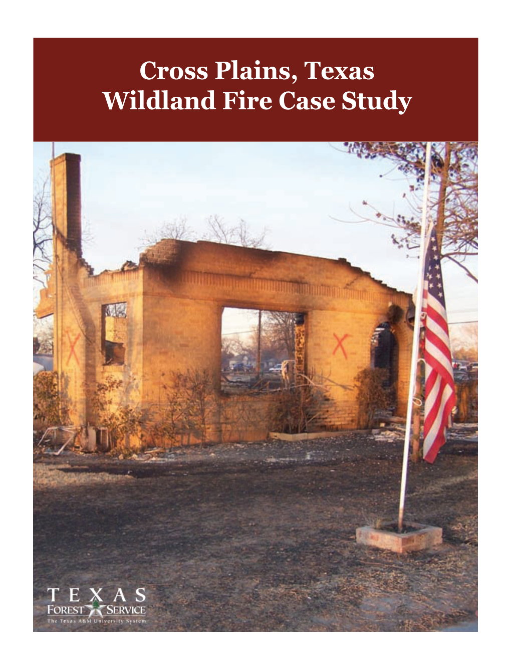 Cross Plains Fire Resulted in the Loss of 85 Single-Family Homes, 25 Mobile Homes, Six Hotel Units and the First Methodist Church