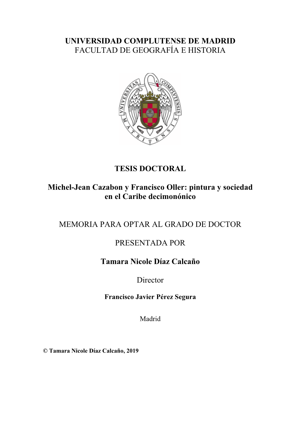 Michel-Jean Cazabon Y Francisco Oller: Pintura Y Sociedad En El Caribe Decimonónico