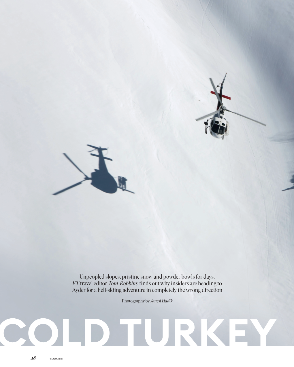 Turkey's Magic Mountains: Heli-Skiing's New Frontier