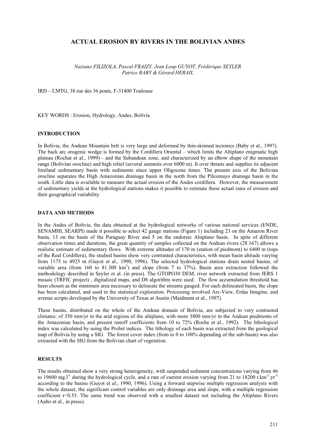 Thin-Skinned Tectonics in the Cordillera Oriental