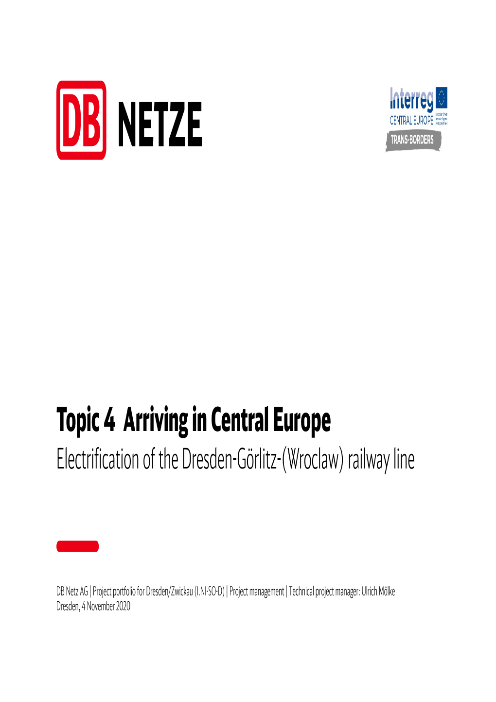 Dresden – Görlitz – German/Polish Border Regional Planning Procedure