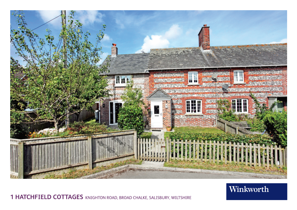 1 Hatchfield Cottages Knighton Road, Broad Chalke, Salisbury, Wiltshire 1 Hatchfield Cottages Knighton Road, Broad Chalke, Salisbury, Wiltshire Sp5 5Du